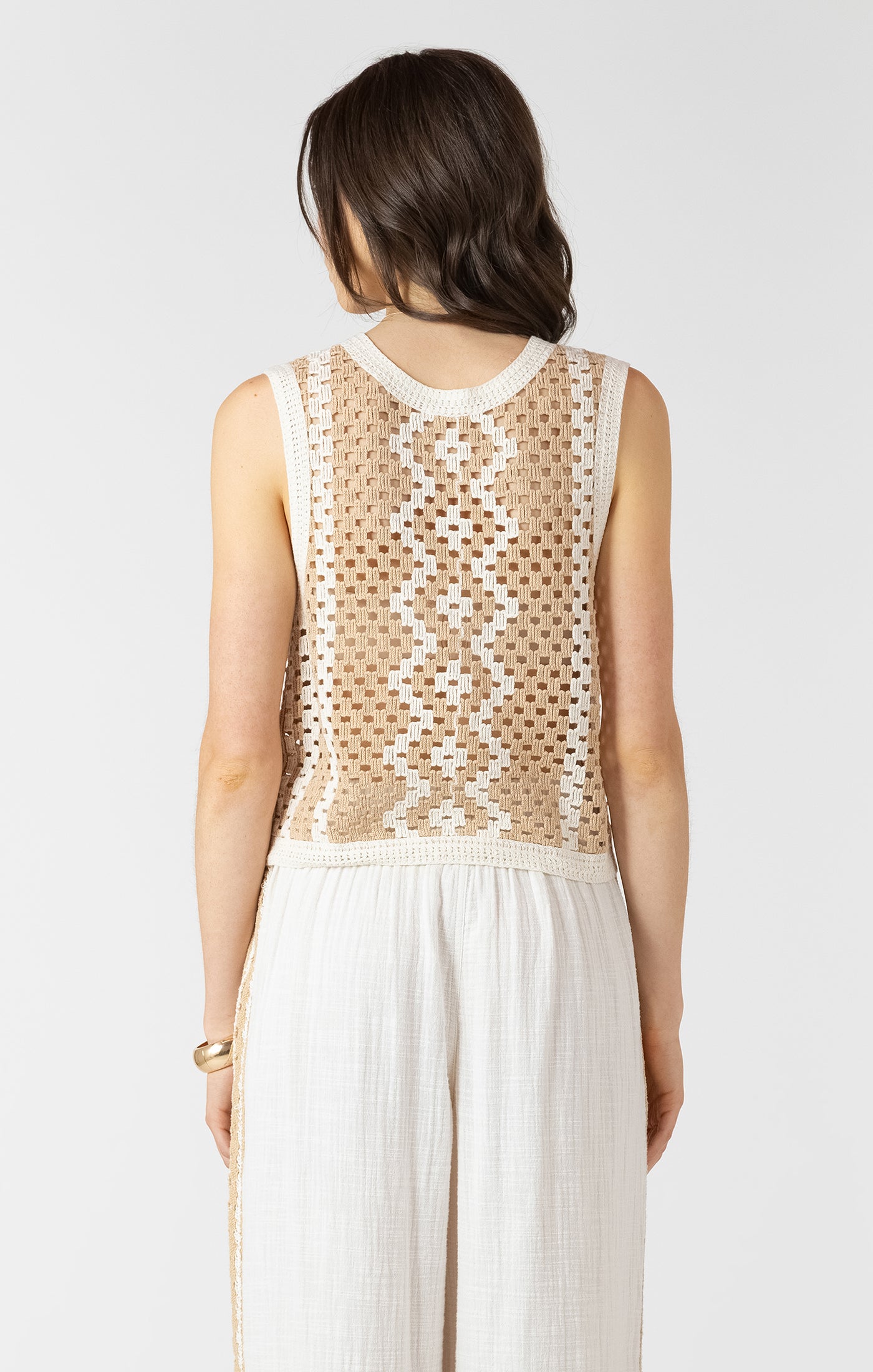 Hazel Button Sweater Tank