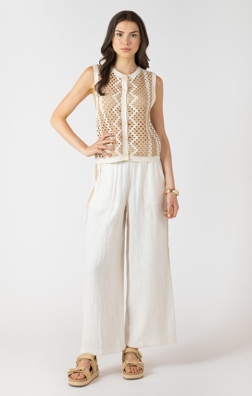 Hazel Button Sweater Tank