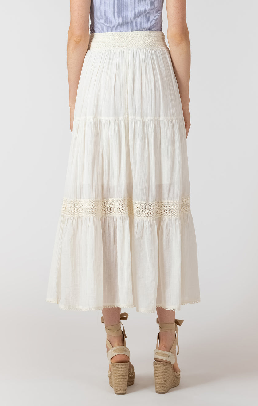 Eliana Crochet Maxi Skirt