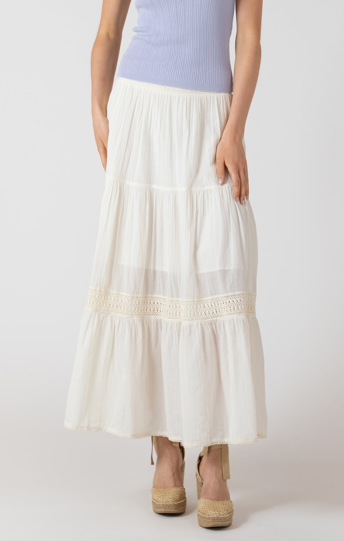 Crochet Maxi Skirt Dex