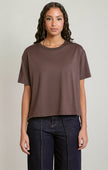 dex chocolate brown classic tee shirt