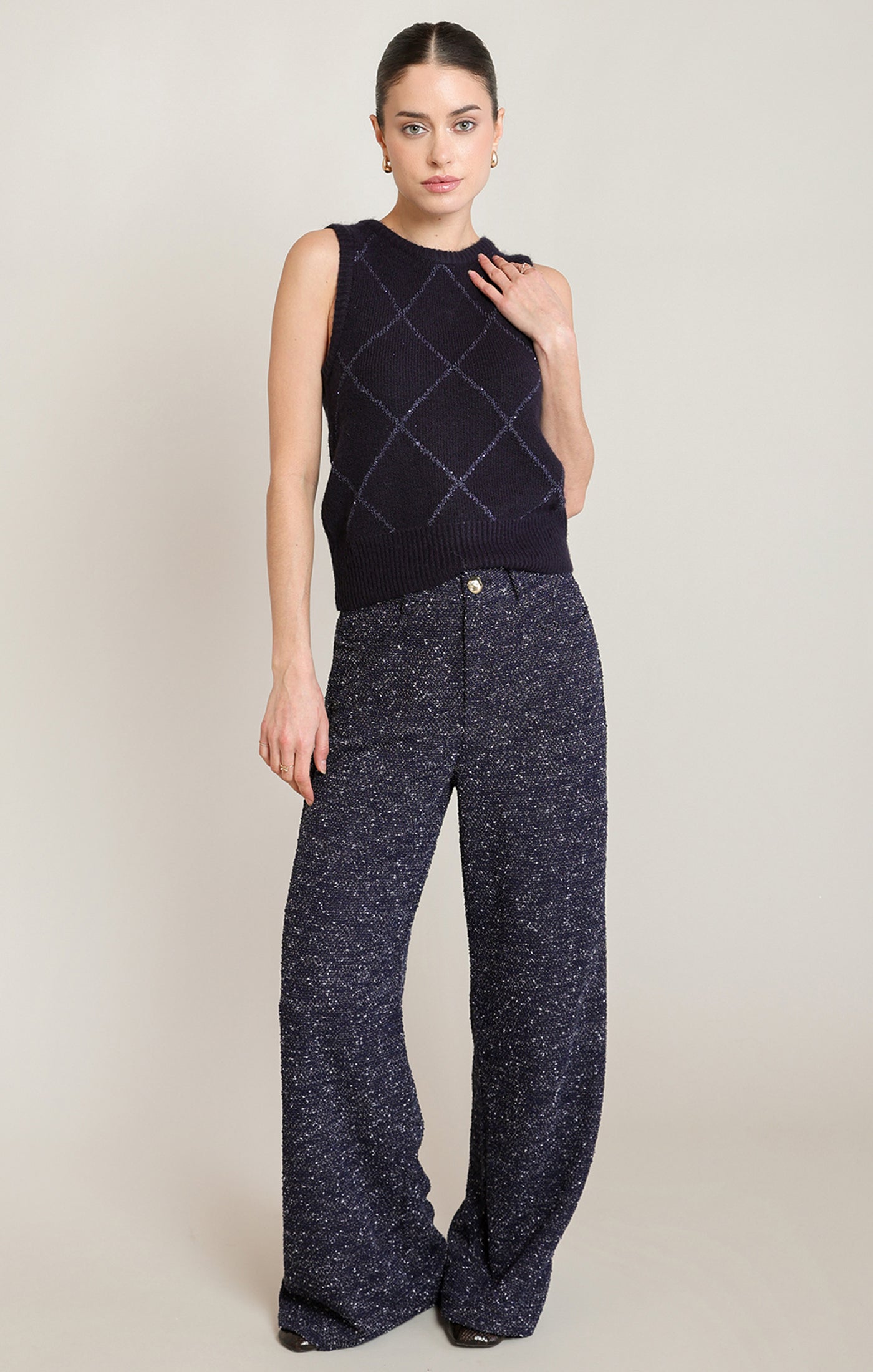 Penelope Sequin Vest