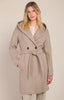 beige hooded fall jacket room 34