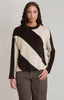 Macy sweater dex diagonal stripe sweater