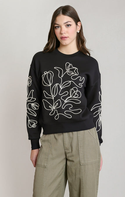 Juliana Sweatshirt embroidered sweatshirt