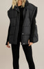 Scou vest boxy quilted black