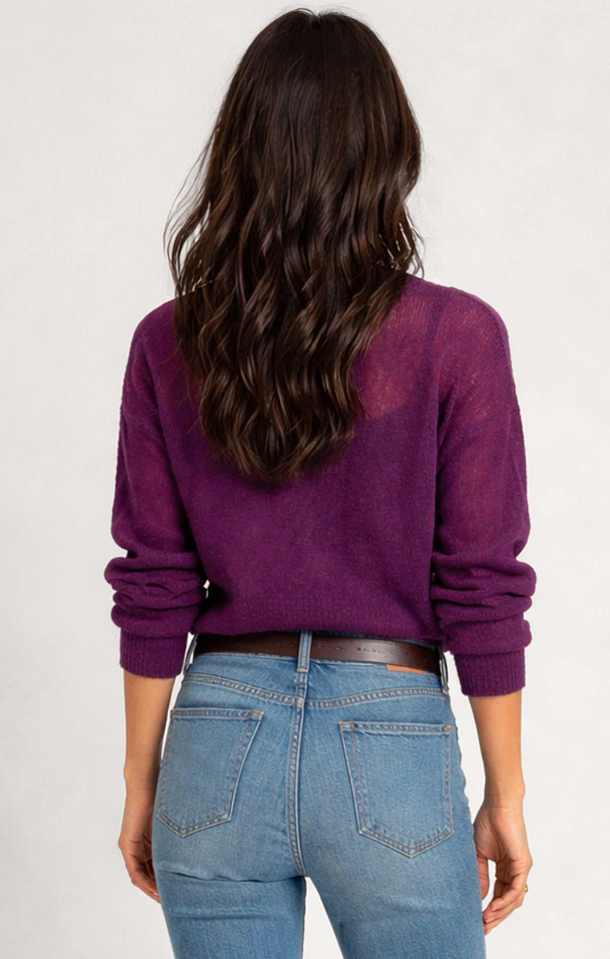 Plum Sweater