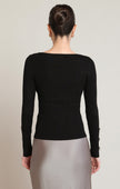 Pixie Bow Sleeve Sweater