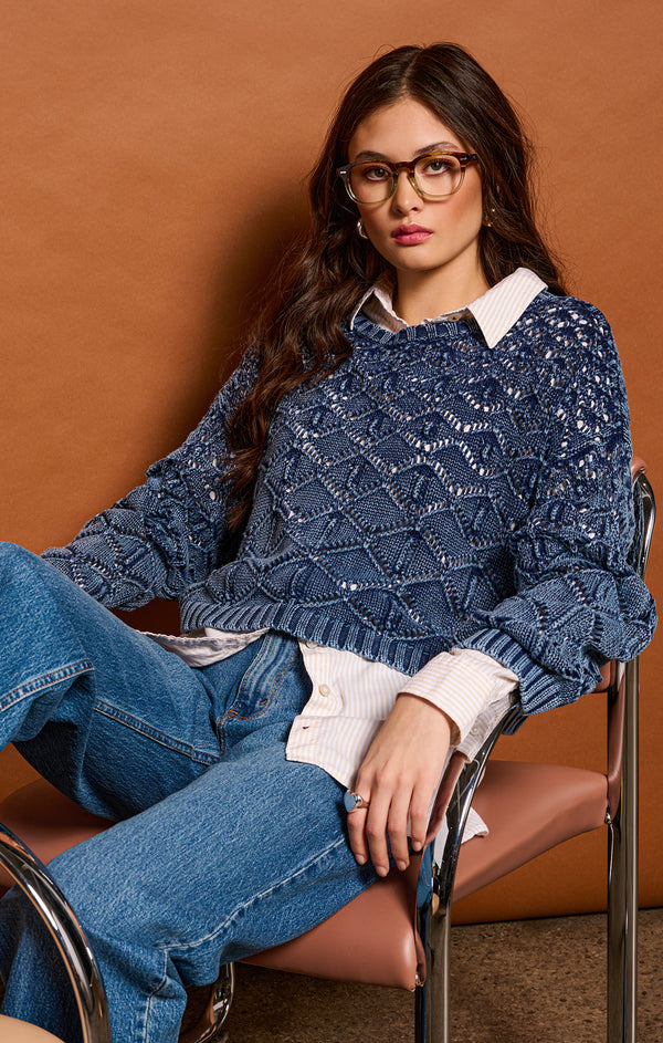 Skye Crochet Sweater