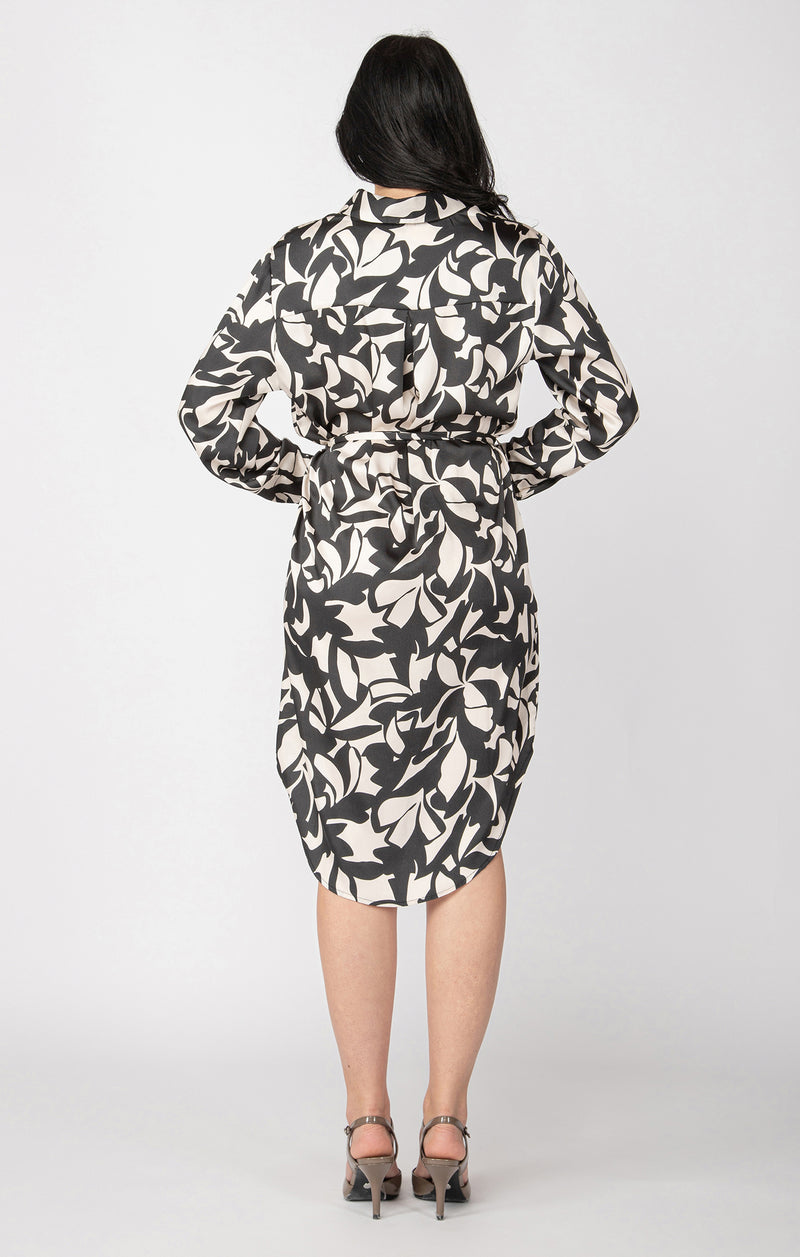 Olivia Belted Shirt Dress