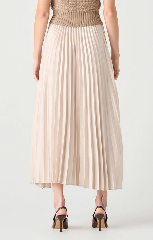 Cara Pleated Maxi Skirt