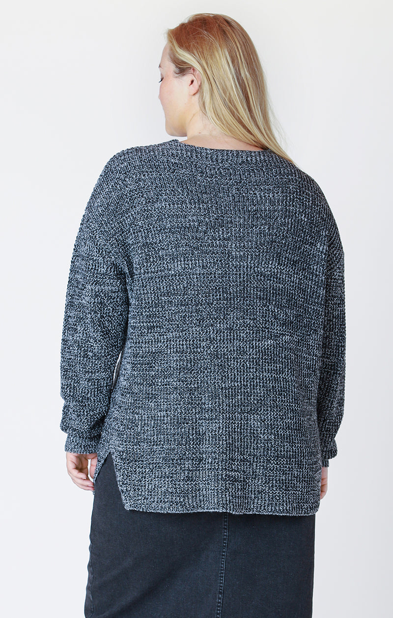 Curvy Jada Knit Sweater