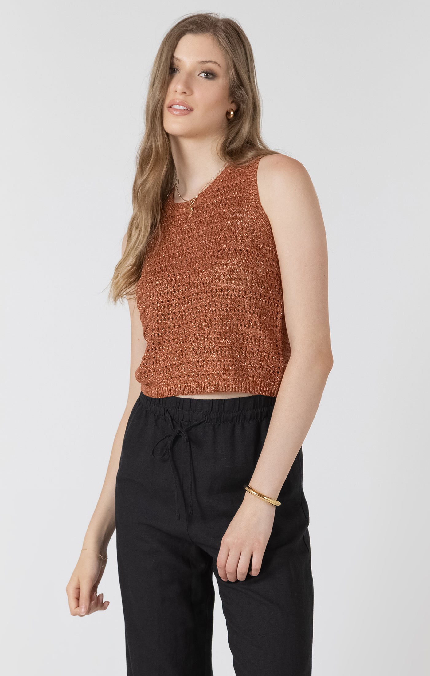 Kim Crochet Sweater Top