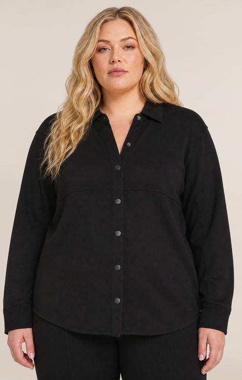 Miranda Button Up Curvy Shirt