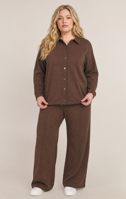 Miranda Button Up Curvy Shirt