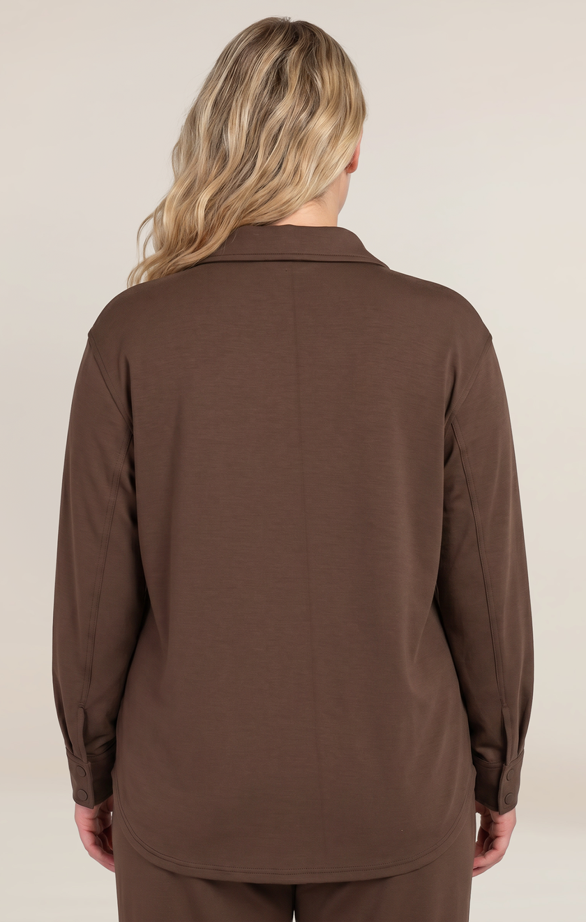 Miranda Button Up Curvy Shirt