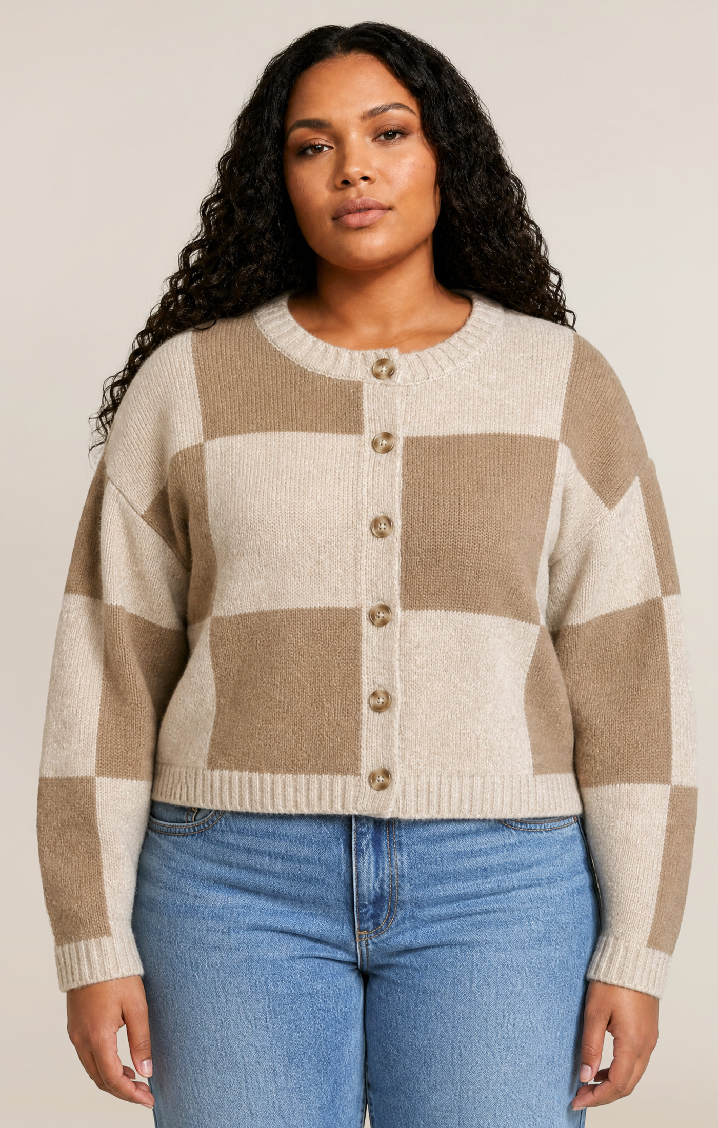 Meadow Curvy Cardigan