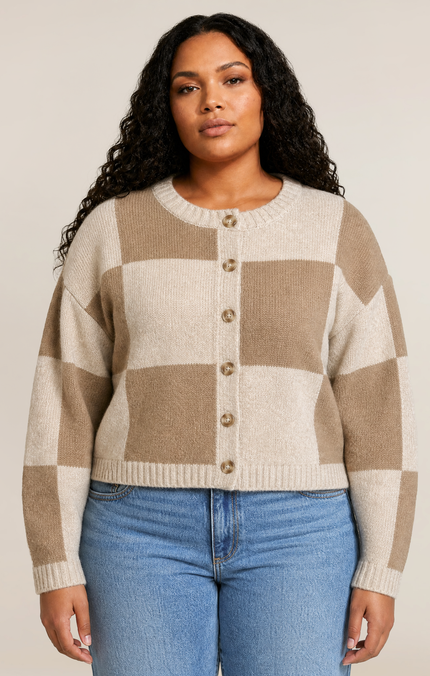 Meadow Curvy Cardigan