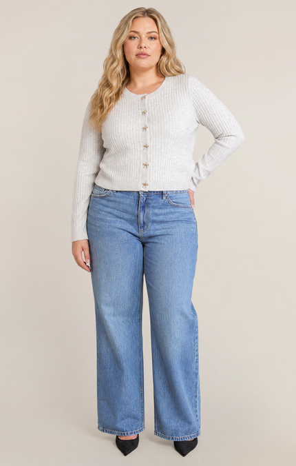 Curvy Charlotte Bow Cardigan