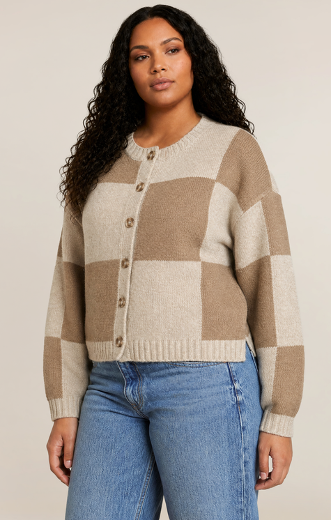 Meadow Curvy Cardigan