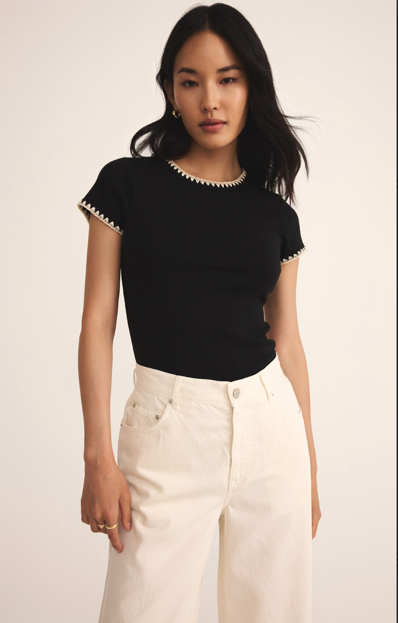Z supply cassie rib top