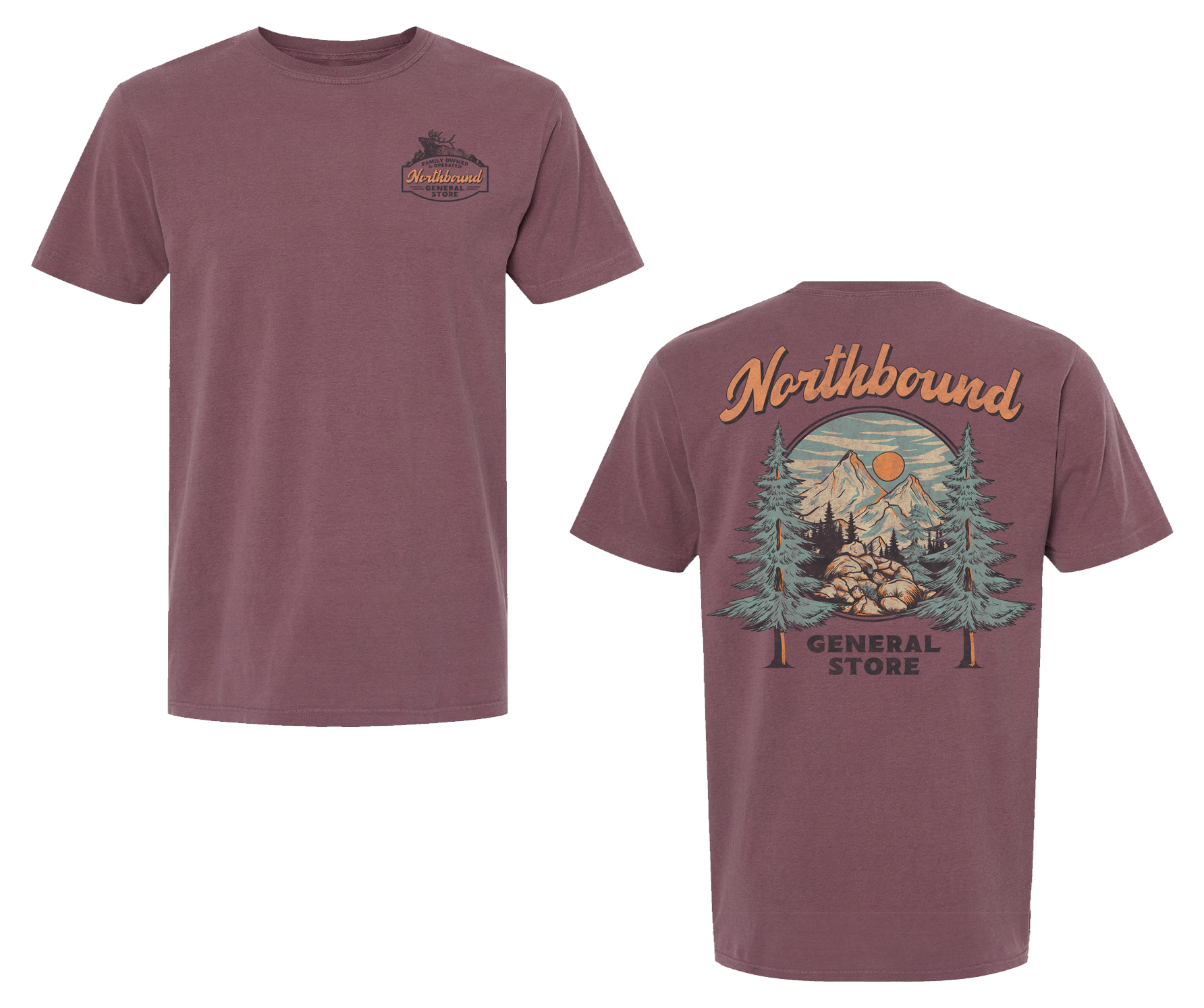 MENS NORTHBOUND GENERAL STORE VINTAGE TEE