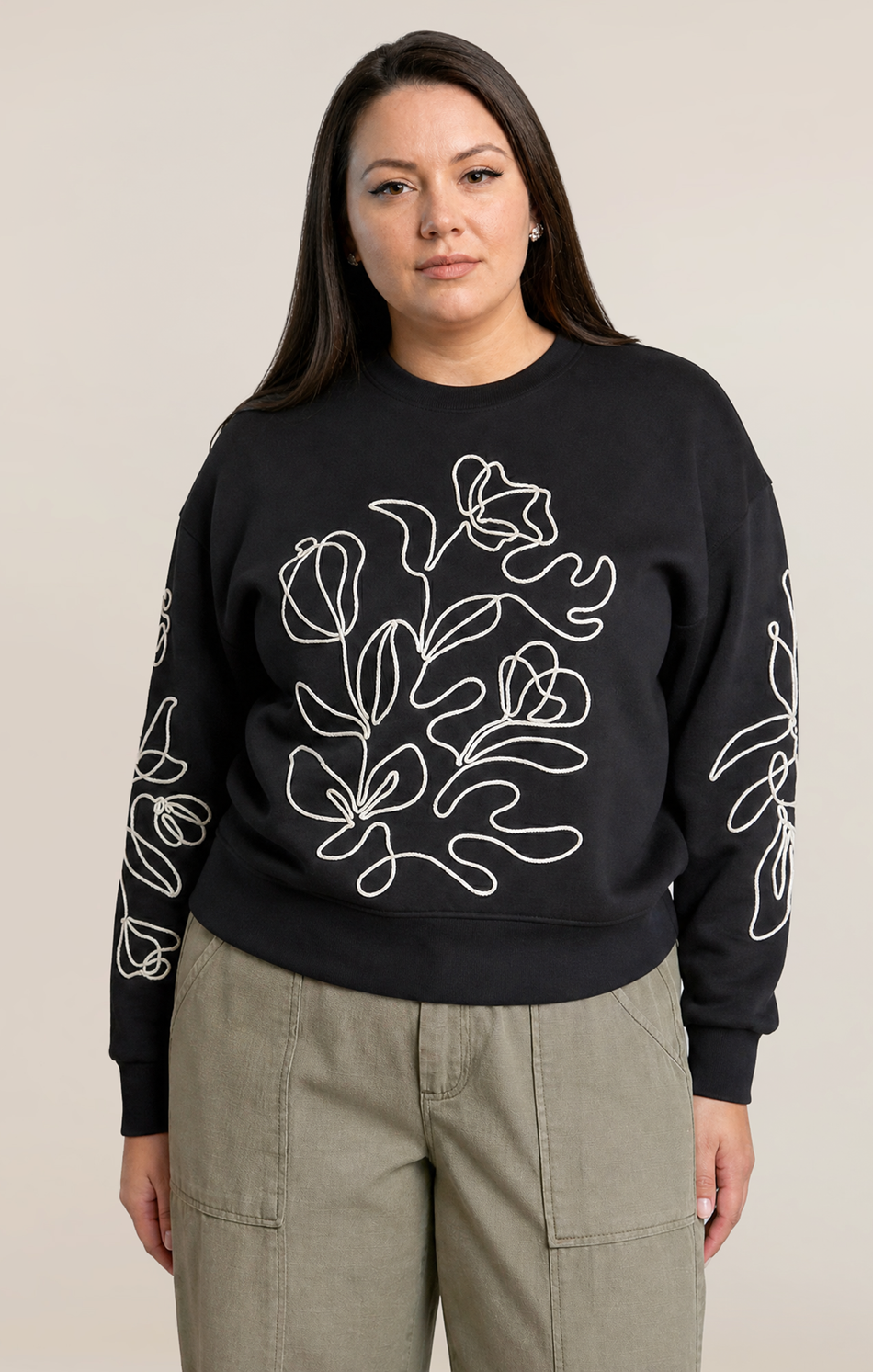 Curvy Ew, David! Sweater
