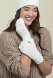 Vail - Cabled Mitts - Distractions Clothing