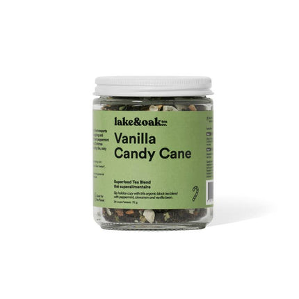 Vanilla Candy Cane Superfood Tea Blend - Distractions Clothing