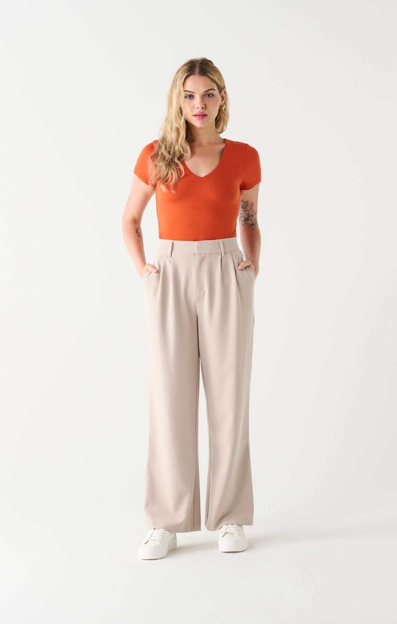 Wide Leg Trouser - Distractions Clothing