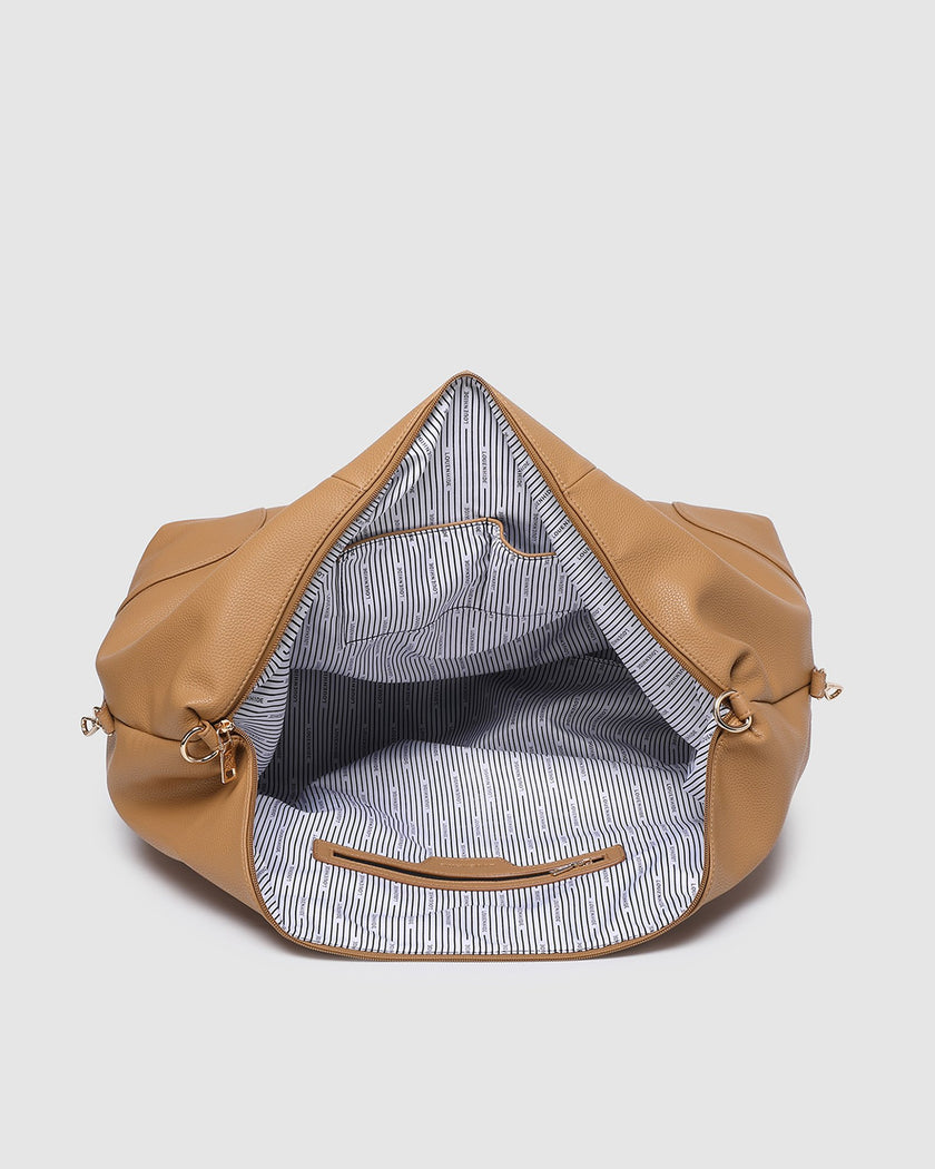 Alexis Stripe Weekender Travel Bag