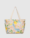 Charlotte Canvas Lemon Tote Bag