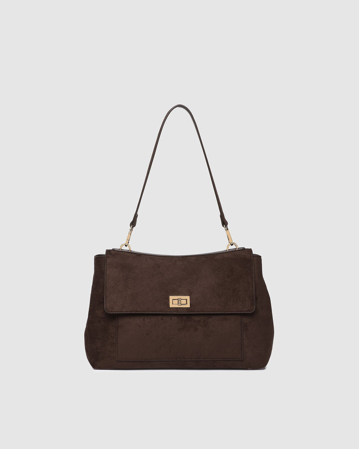 Arden Suede Shoulder Bag