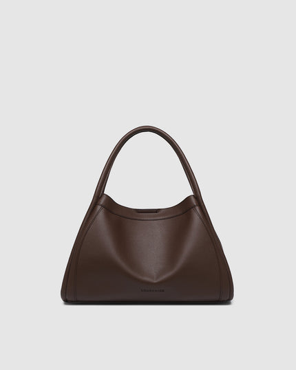 Mini Sutton Shoulder Bag louenhide chocolate