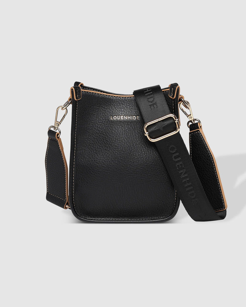 parker crossbody black louenhide