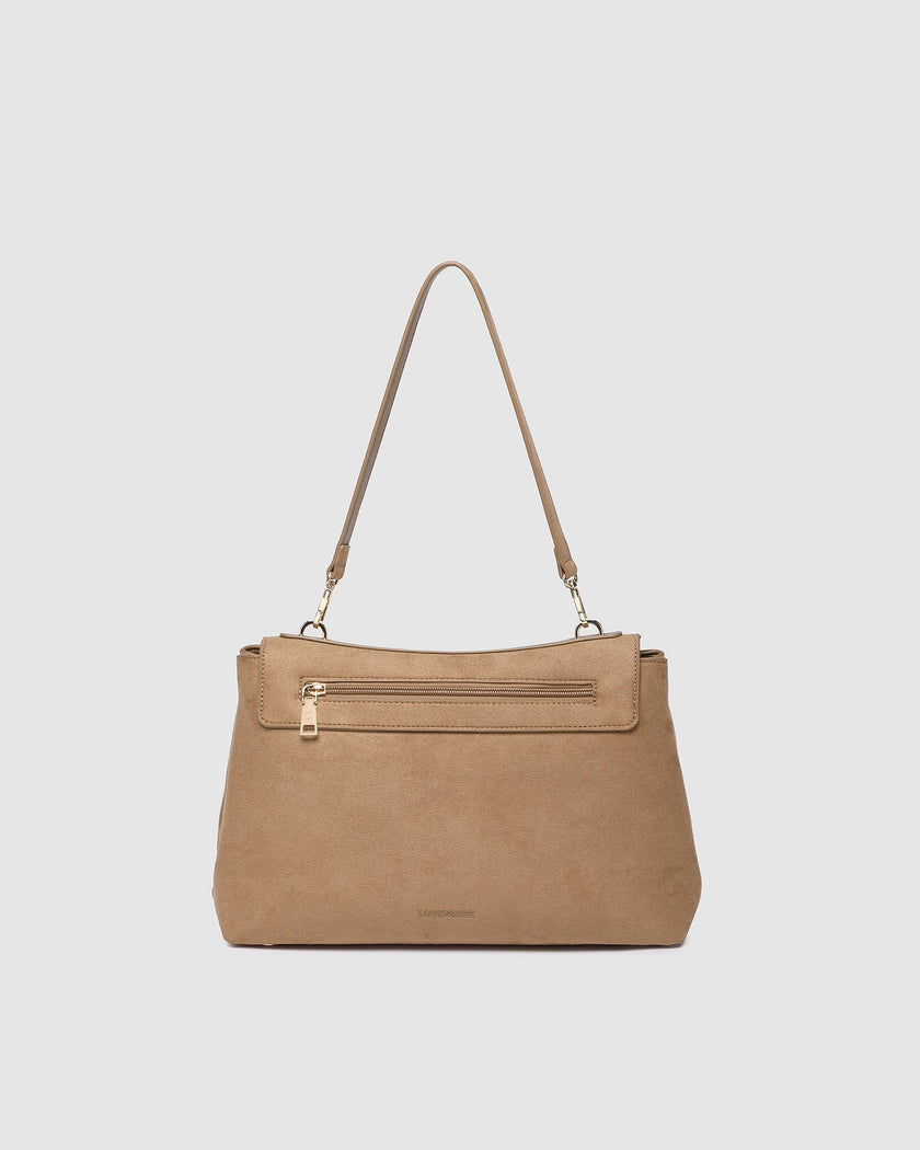 Arden Suede Shoulder Bag