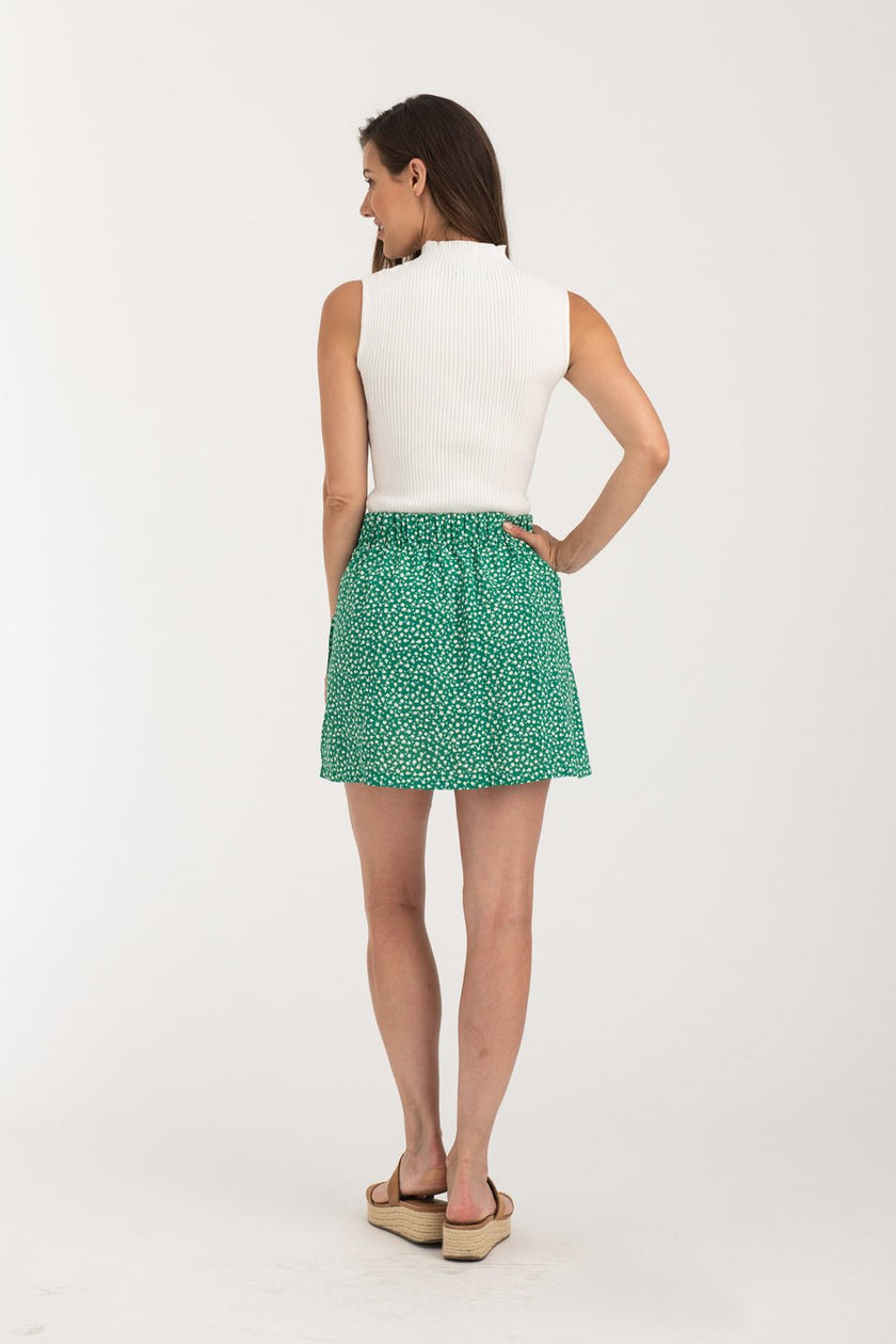 Winona Wrap Mini Skirt - Distractions Clothing