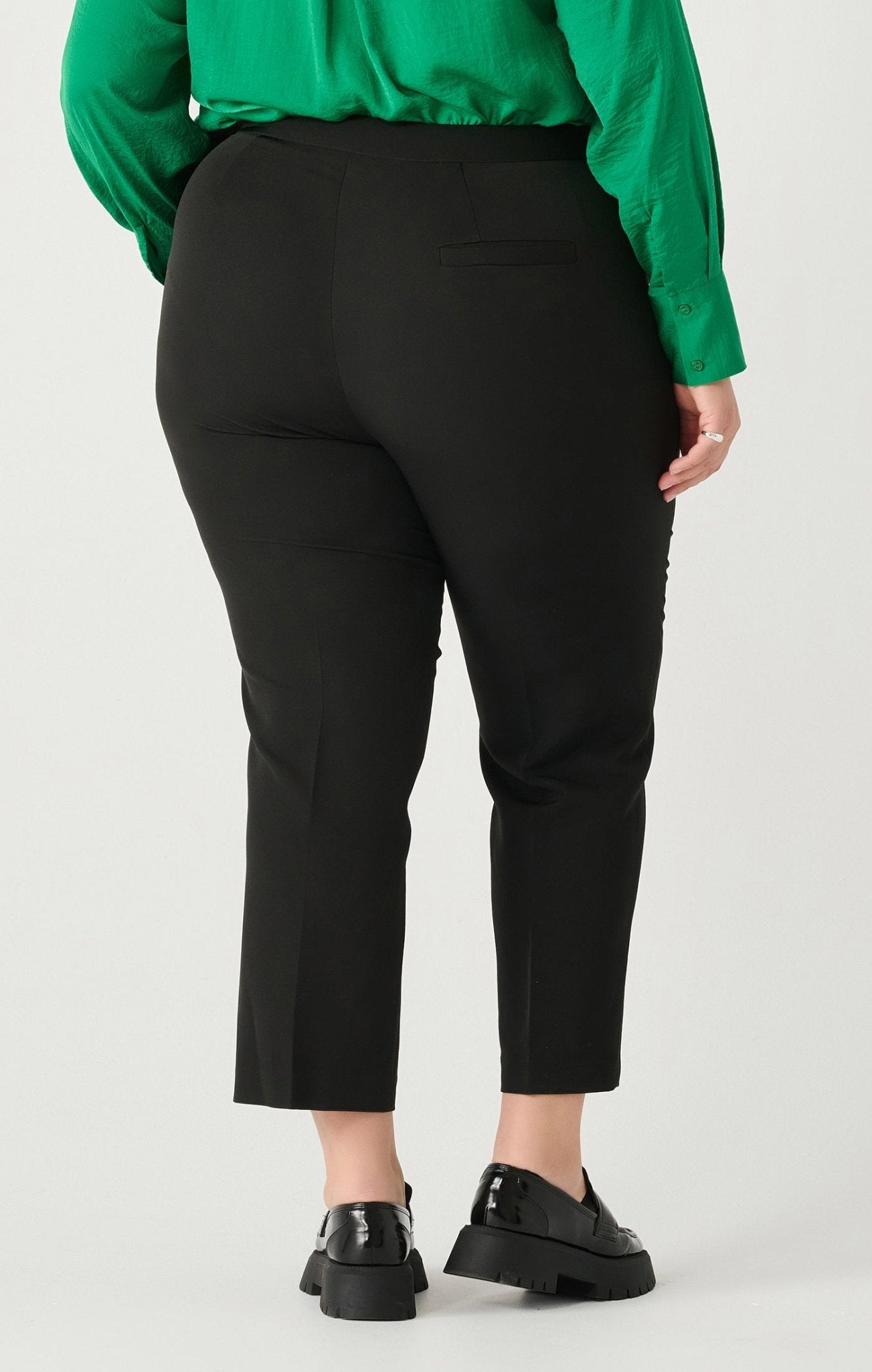 Yasmin Curvy Pintuck Pant - Distractions Clothing