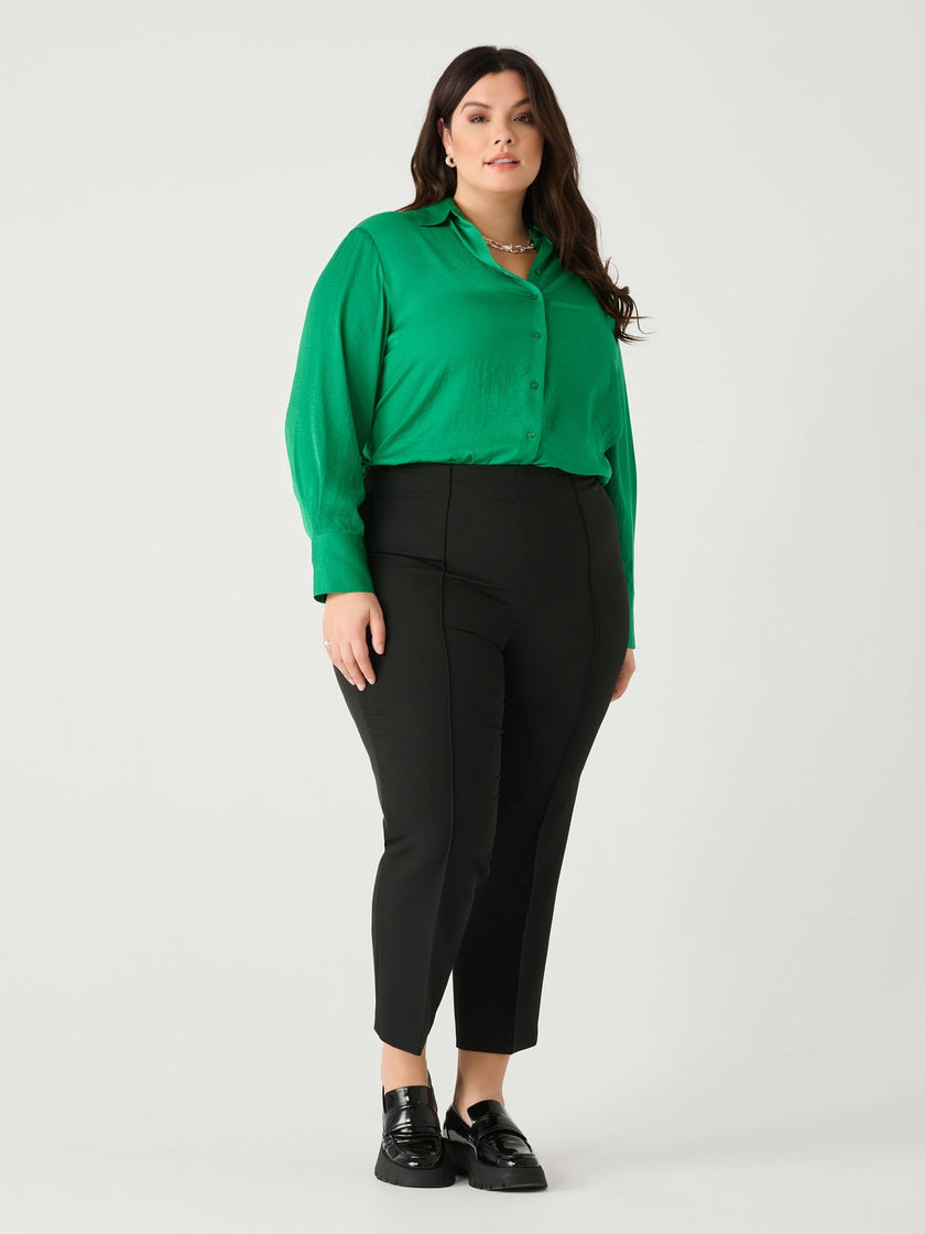 Yasmin Curvy Pintuck Pant - Distractions Clothing