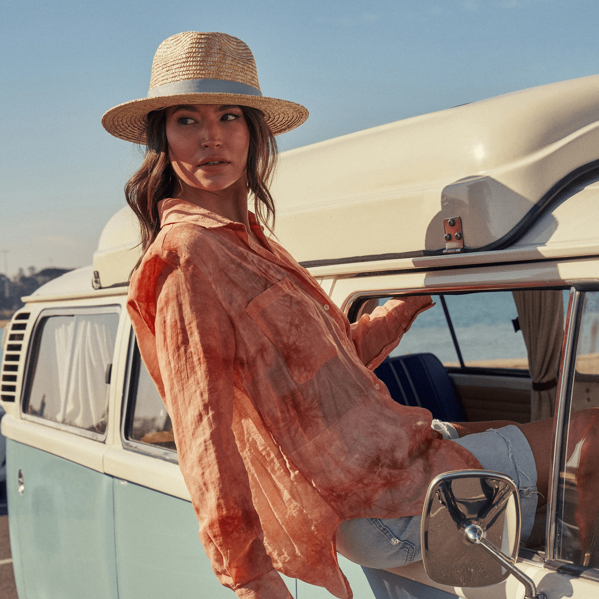 Zira Straw Fedora - Distractions Clothing