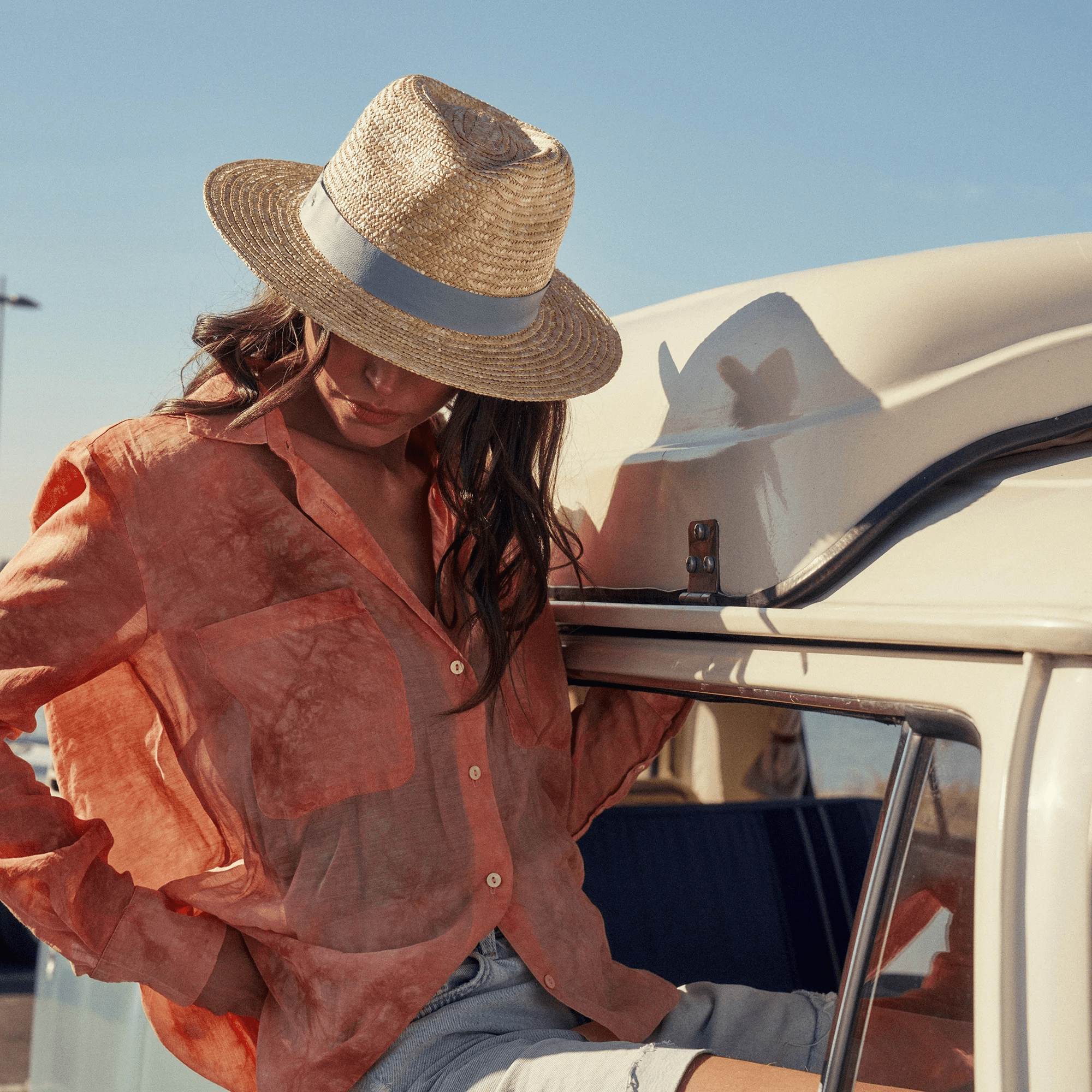 Zira Straw Fedora - Distractions Clothing