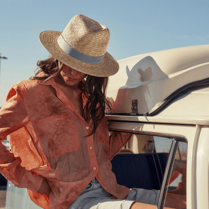 Zira Straw Fedora - Distractions Clothing