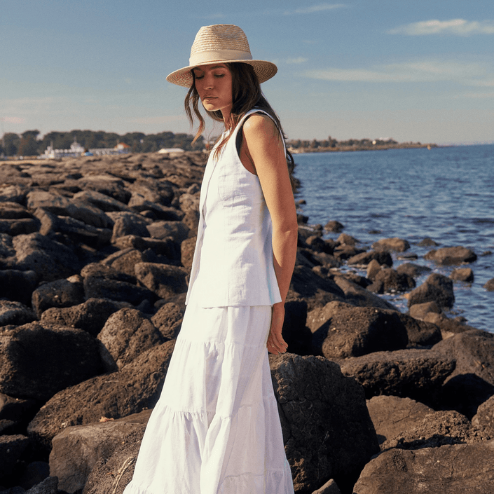 Zira Straw Fedora - Distractions Clothing