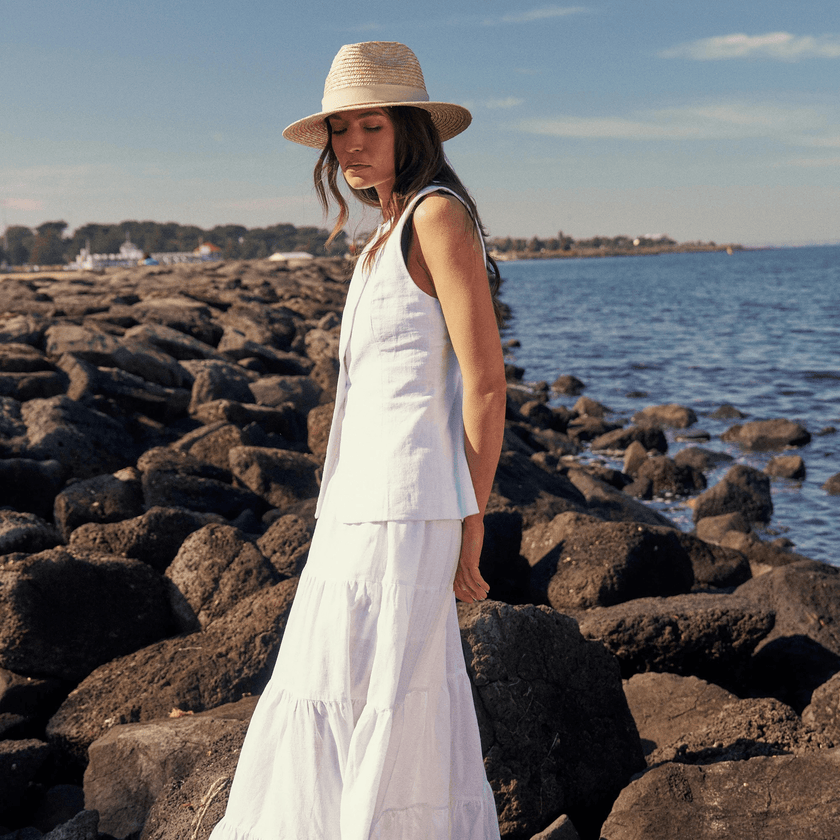 Zira Straw Fedora - Distractions Clothing