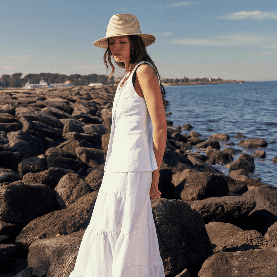 Zira Straw Fedora - Distractions Clothing