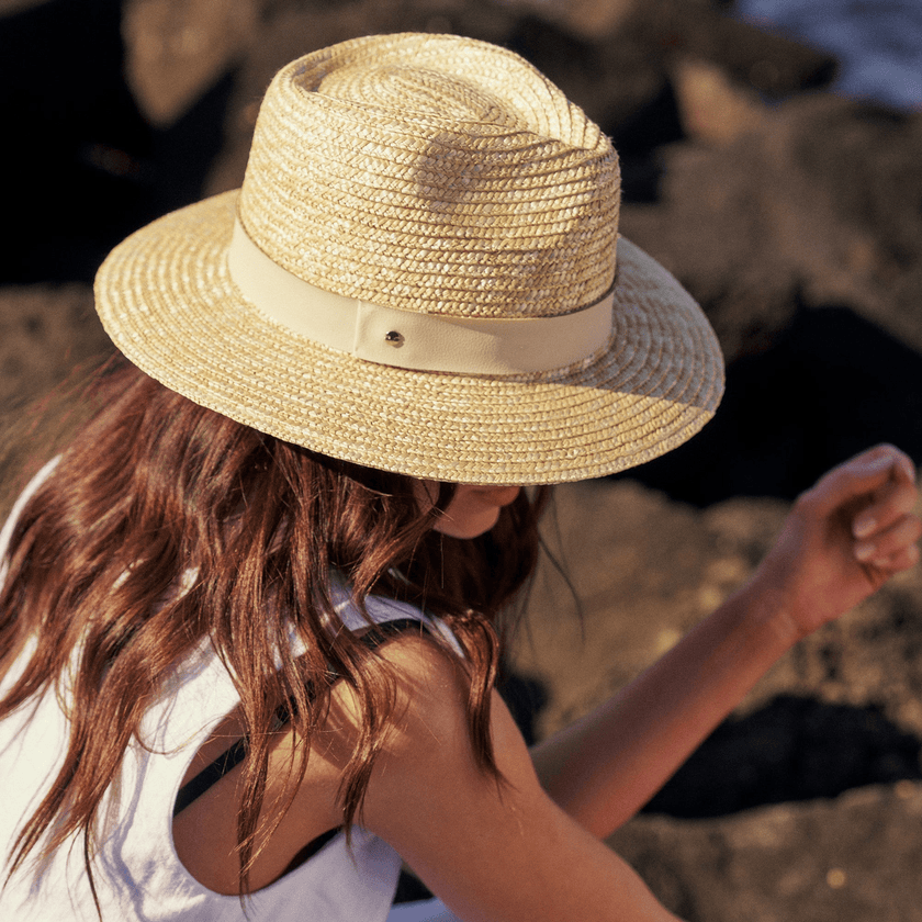 Zira Straw Fedora - Distractions Clothing