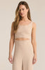 Zoe Silky Rib Tank Bra - Distractions Clothing