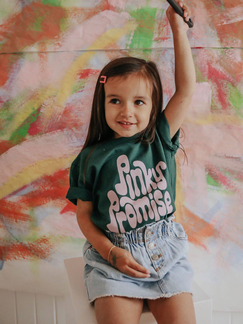 Pinky Promise Toddler Graphic Tee