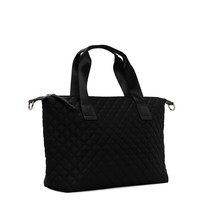 Billie - Quilted tote with crossbody