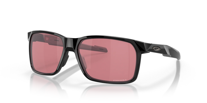 Portal X Polished Black Prizm Golf Sunglasses